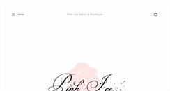 Desktop Screenshot of pinkice.net