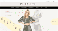 Desktop Screenshot of pinkice.com